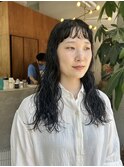 癖毛風パーマ