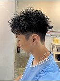 夏に向けた大人ソフトモヒカン　松井