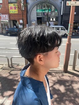 ディオ 町田店(DIO) 緩めスパイラル×センターパート ジェントルヘア