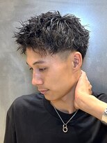 ノイセル(Noisyle)&nbsp;ツイストツーブロックスパイキーショートスタイル