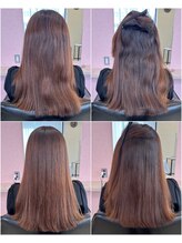 【MATTY独自の美髪 酸性ストレート】お客様before/after画像