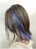 インナーカラー/BLUE