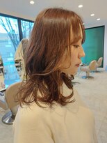 カムバイネオリーブ 溝の口店(Cam by neolive)&nbsp;☆顔周りレイヤー　オレンジベージュ☆