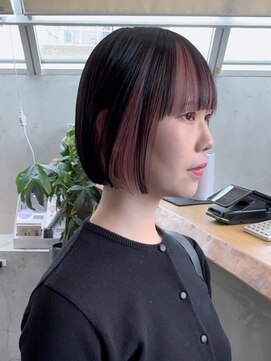 ロンド 表参道店(Lond) ◇ボブ 縮毛矯正 顔周りカット 表参道 髪質改善