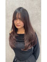 ロンド レア 天神大名店(Lond Le’a)&nbsp;メルティカラー/ウェーブミディアム /似合わせカットスタイル