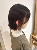＊ミニボブ×インナーカラーピンク＊