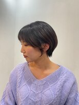 ソイクフ 四条大宮店(SOY-KUFU)&nbsp;20代30代40代ナチュラルハイライトカラーくびれヘアショート