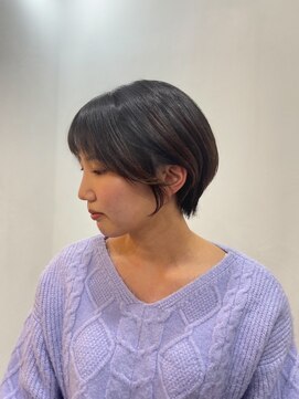 ソイクフ 四条大宮店(SOY-KUFU) 20代30代40代ナチュラルハイライトカラーくびれヘアショート