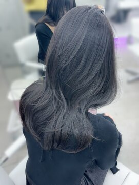 エヌアイ オモテサンドウ(ni omotesando) くびれヘア×透けるグレージュカラー！