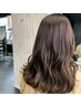 《常に綺麗を保つ》カット+リタッチカラー　￥8300