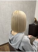 #切りっぱなしボブ