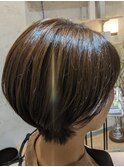 大人丸みショート、30代、40代、50代