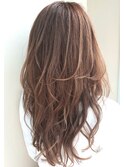 ミルフィーユレイヤーロングレイヤーストレートでも巻いても◎