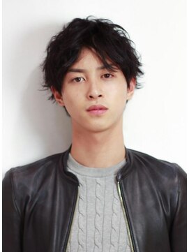 ゼンコー アオヤマ(ZENKO Aoyama) 横浜流星風♪シャドウパーマ×黒髪×ショート【表参道、青山】