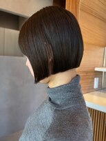 ロンド ボーイ 表参道(Lond BOY)&nbsp;暗めカラー/レイヤーカット/マロンベージュ/くすみベージュ/原宿