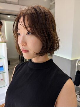 メモリーズ 銀座(Memories) 可愛いボブパーマ