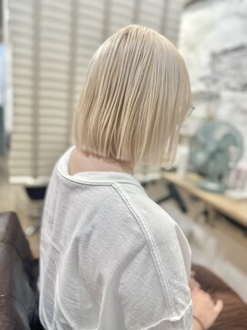 ラウラアンドロー(LAURA&RO) ミルクティーベージュダブルカラーインナーカラーケアブリーチ