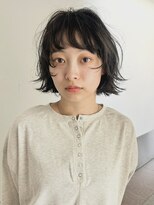 トリッカ 銀座(tricca)&nbsp;黒髪／デジタルパーマ／ニュアンスパーマ/外はね