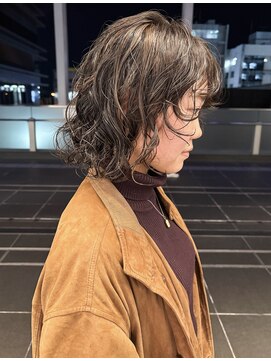 ボブウルフパーマ【近藤】