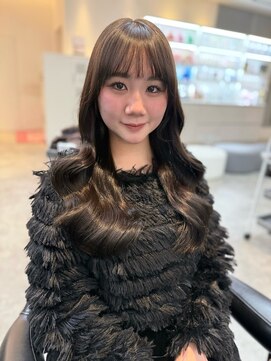 スティル カラン(STILL calin) 韓国ヘアロングレイヤーカット前髪カット