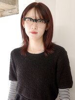 ヘアークラフト(Hair Craft)&nbsp;マイルドレッドブラウン+ハッシュカット
