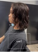 グランジパーマ/ツイストスパイラル/メンズボブ/men's/パーマ