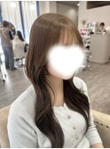 韓国スタイル/オリーブベージュ/ロング/Chihiro