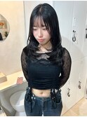 レイヤーカット/韓国風レイヤー/ハッシュカット/段カット/韓国
