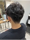 朝のスタイリング楽に！メンズパーマ