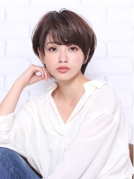 ヘアステージ ラプリュム(HAIR STAGE Ra Plume)の写真/大人可愛い似合わせショートで自分らしい魅力をUP☆再現性バツグンなので忙しい朝のセットも簡単です♪