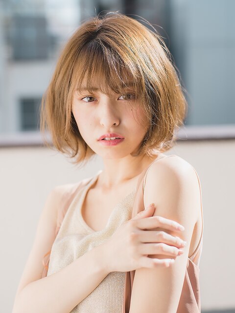 《モカ☆川崎》☆大人かわいい×モーブショート☆