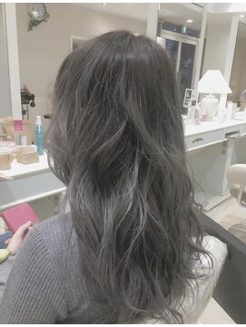 アッシュ 高幡不動店(Ash) 【Ash高幡不動店×山崎】シルバーグレージュグラデーション