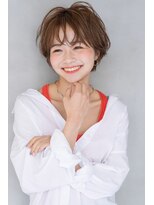 ケイト(kate) 【kate 大宮】フェミニンショート×透けブラウン