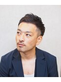 爽やかツーブロック×フェード