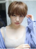 大人可愛いすっきりショート　浅草　美容室　9