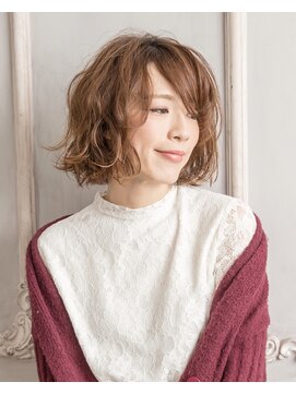 倶楽部ヘアーズ 醍醐本店(HAIR'S) 【ママにおすすめヘア】お手入れラクラクなボブレングスパーマ