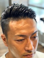 メンズココ 日本橋店(MENS COCO) 【ビジネスマン必見】アシメフェードバーバースタイル『婚活』