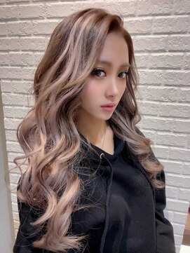 ローレン(Rollen) 立体感ハイライトローライト×シールエクステ