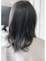 キャアリー(Caary) 福山市ヘアカラー人気Caaryダークグレージュ/ブラックグレージュ