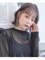 バイフィフス 原宿/表参道(by fifth)&nbsp;大人気！イヤリングカラー×切りっぱなしボブ