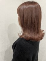 ヘアーオルオル(hair oluolu)&nbsp;大人可愛いピンクヘア