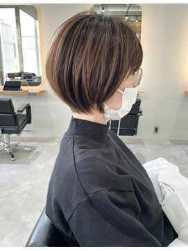 サロンドミルク 新百合ヶ丘店(salon de MiLK) 丸みの大人可愛いショート［新百合ヶ丘］