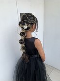 最高にかわいいヘアセット