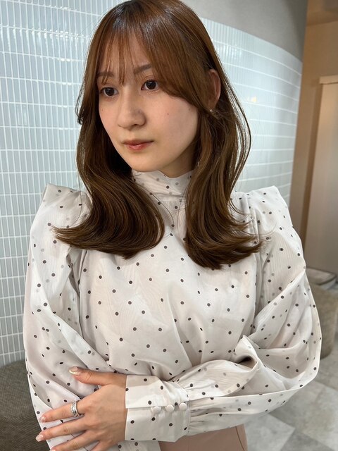 【YU_KA】チョコレートカラー×くびれヘア
