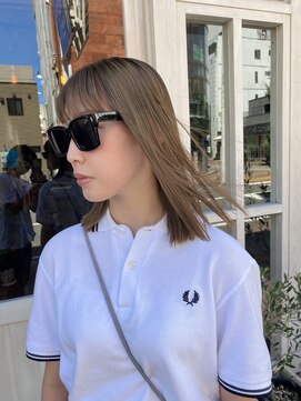 アルカンシエル(Arc-en-ciel) ミルクティーベージュ/ハイトーンカラー/ブリーチ