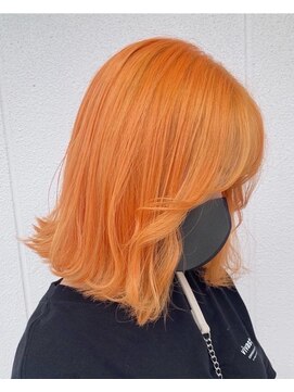 ラクシア(LucxiA) ペールオレンジ/ペールカラー/ブリーチカラー