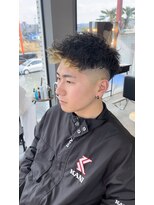 オーラ(AuRa)&nbsp;ジェットモヒカン×ツイスパ×フェイスフレーミング