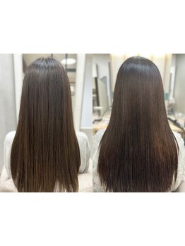【香椎駅 2F★】クセやうねり、広がってまとまらない髪に！髪質改善で憧れのサラツヤストレートを叶える♪