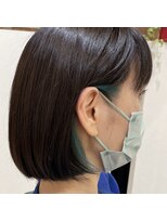 ヘアーズ ロッソ(hair's ROSSO)&nbsp;InnerColo×Green[30代40代50代]