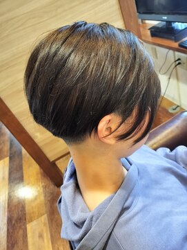 ヘアーメイク トレコローリ(hair make trecolori) 【trecoroli 津田沼】メンズヘア(刈り上げハンサムショート)